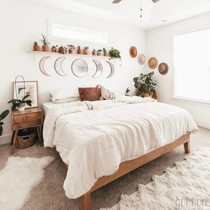 Scandi Boho Moon Phase Wall Decor