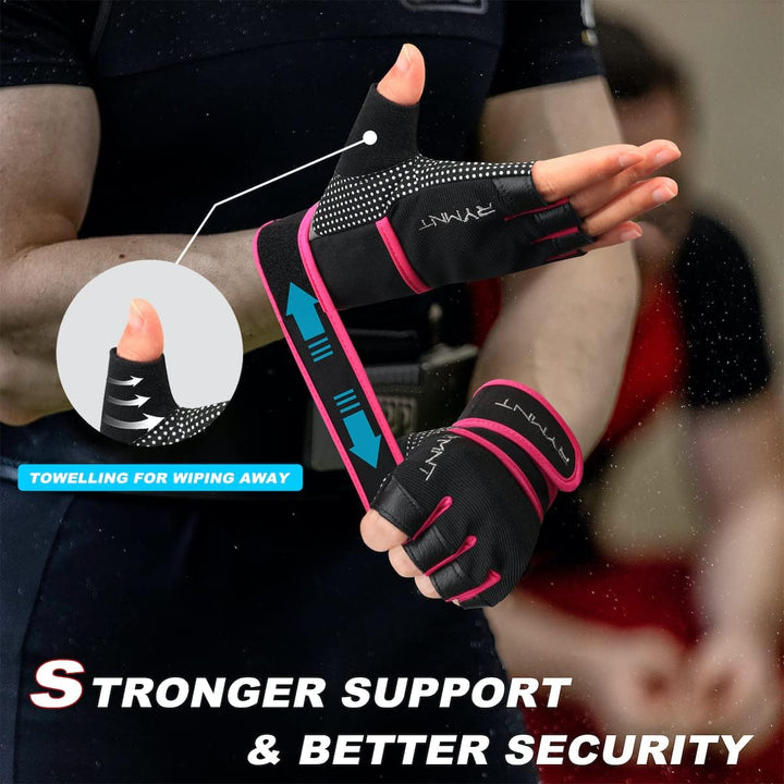Weight Lifting Gloves with Wrist Support
