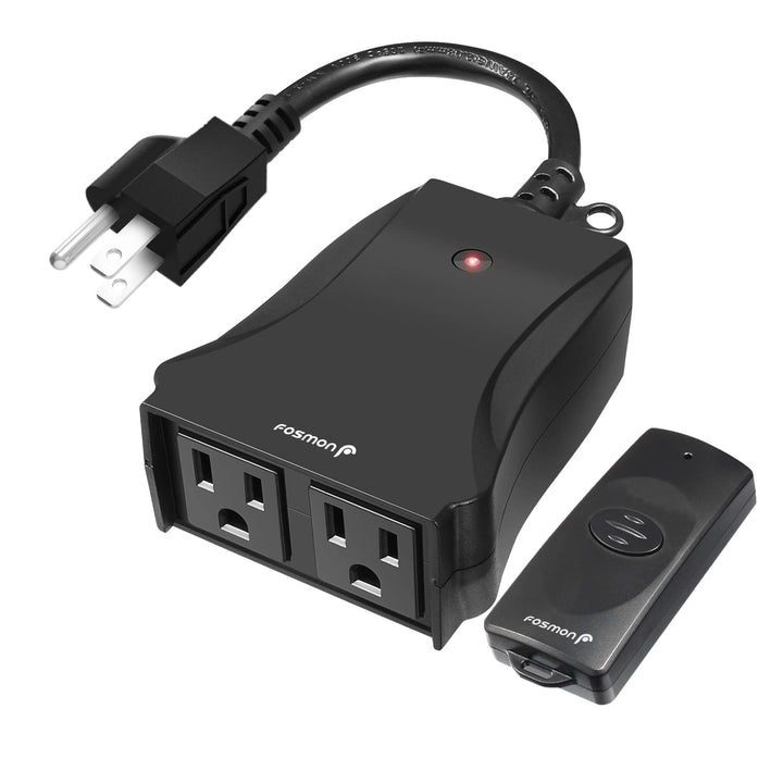 Outdoor Wireless Dual Plug Outlet – 100ft