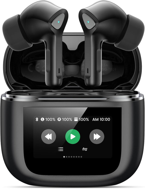 Wireless Bluetooth Earbuds with Mic & 50H Playtime