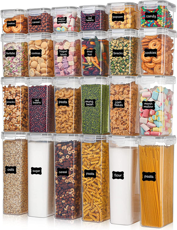 Airtight Storage Containers Set – 24 Pcs