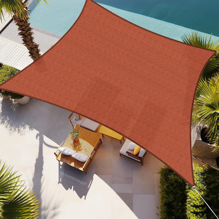 Rectangle Sun Shade 13x20ft - Grey