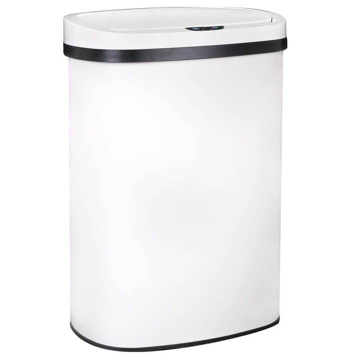 13 Gal Touch-Free Stainless Steel Trash Can