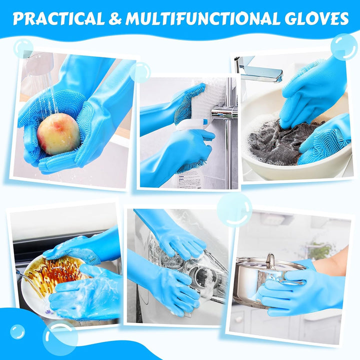 Heat-Resistant Pet Grooming Gloves