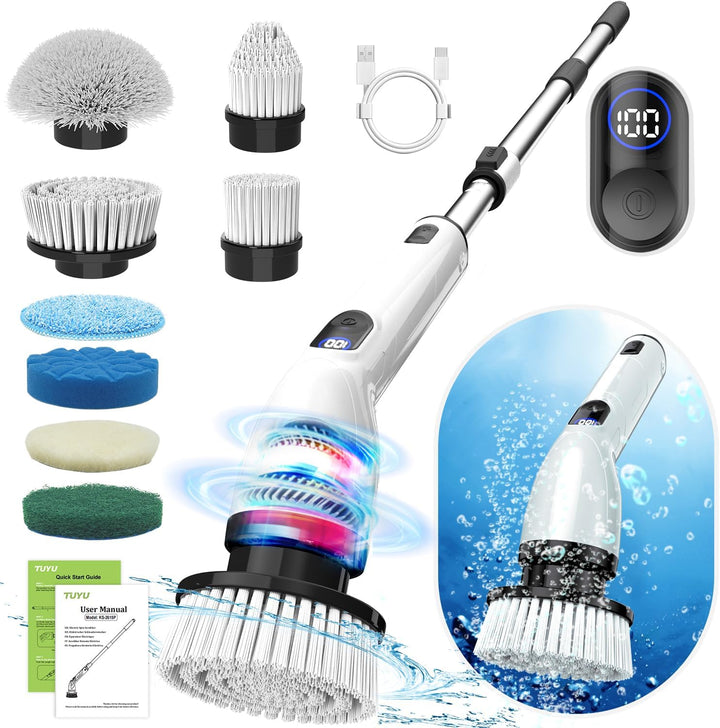 IPX7 Waterproof Electric Spin Scrubber