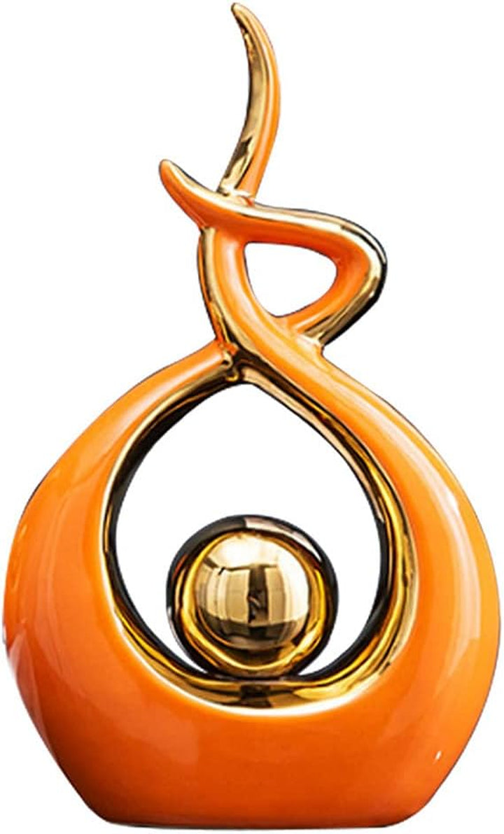 Modern Abstract Ceramic Statue Decor