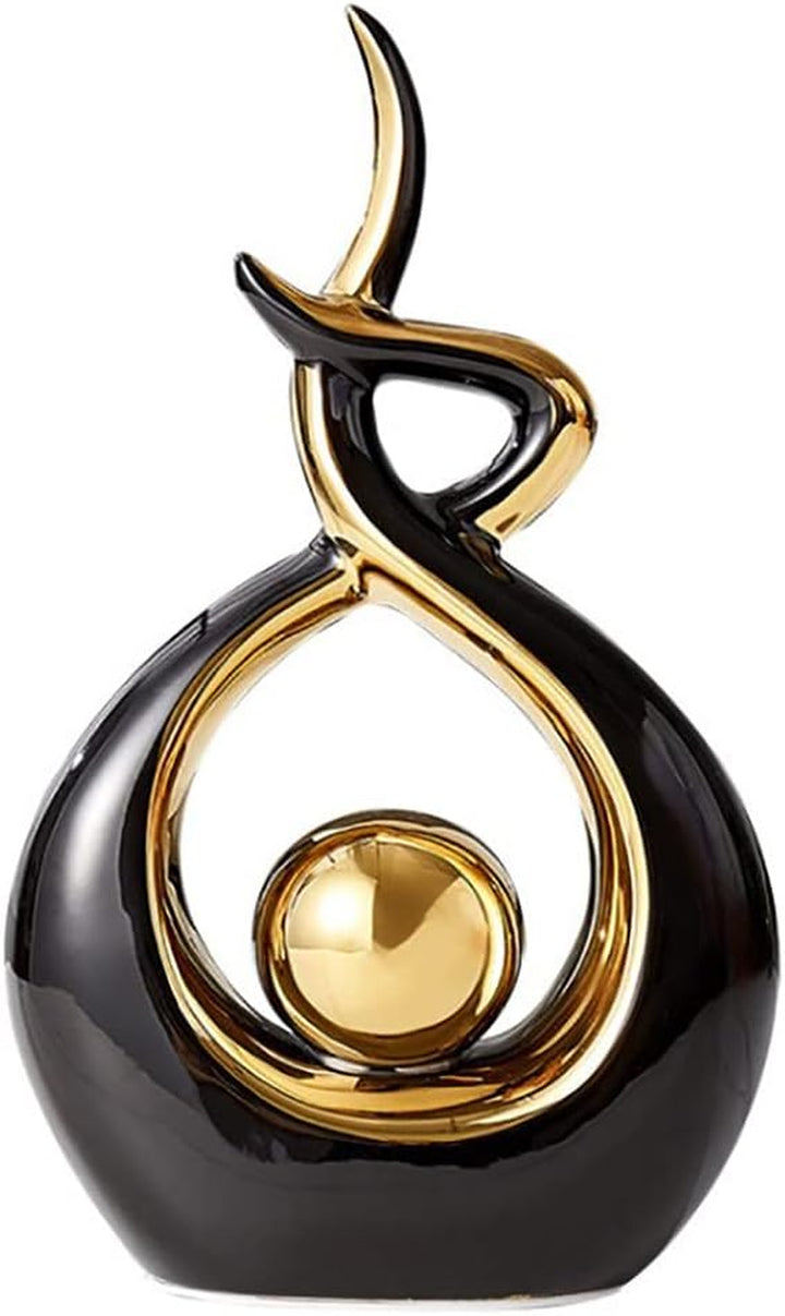 Modern Abstract Ceramic Statue Decor