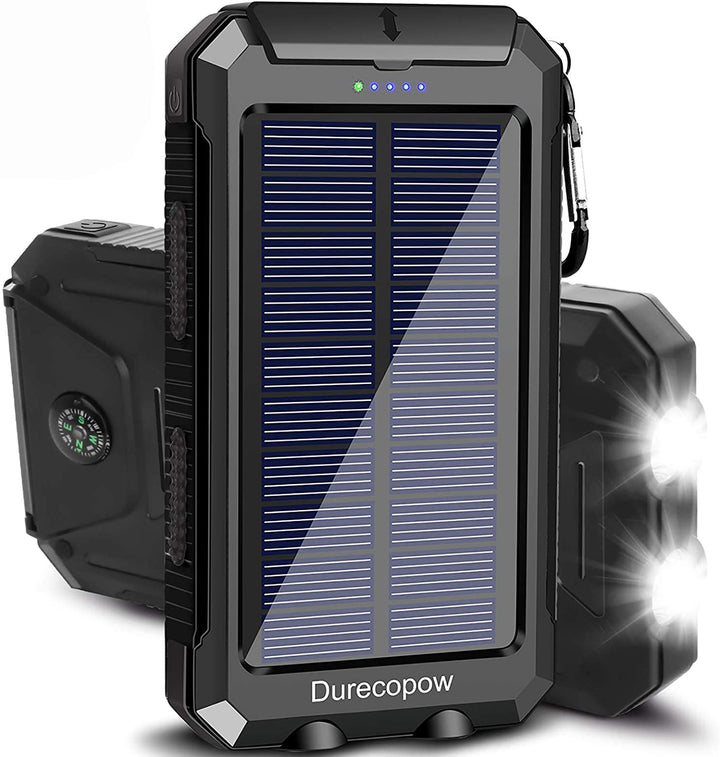 20000mAh Solar Charger Power Bank - Orange