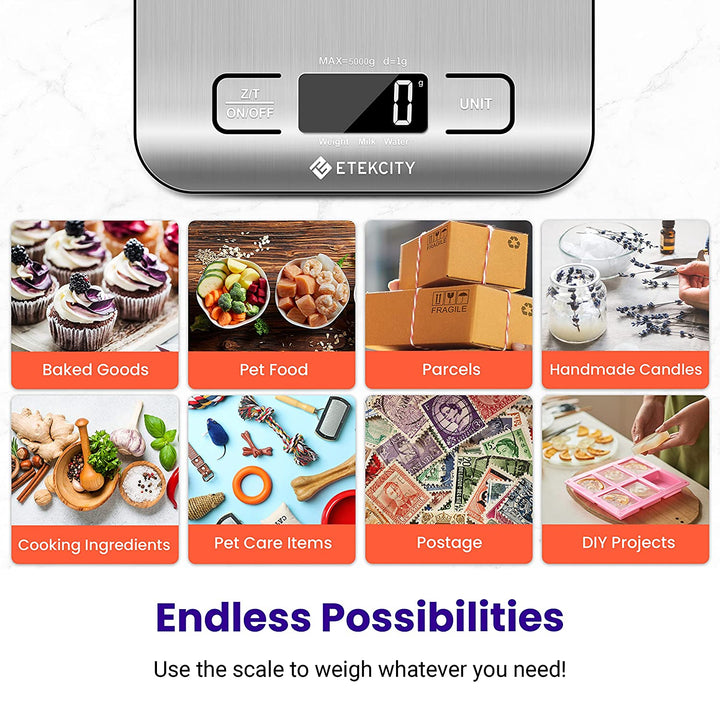 Digital Kitchen Scale for Weight Loss & Cooking