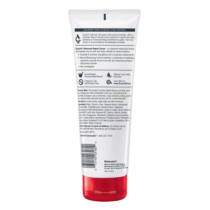Fragrance-Free Repair Body Cream 8oz