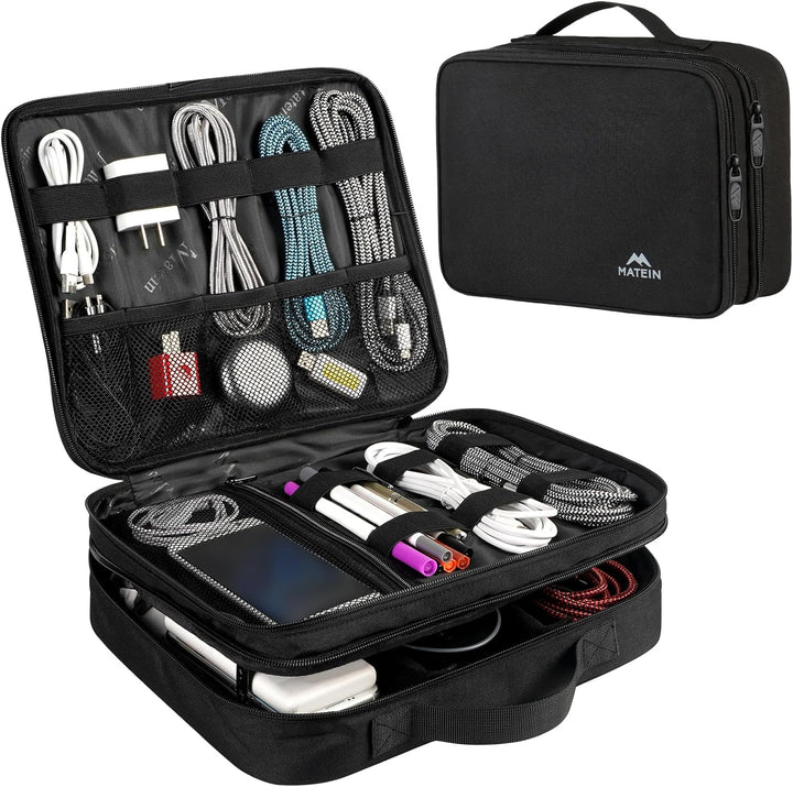 Water-Resistant Cable Organizer Bag