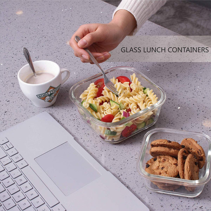 18-Piece Glass Storage Containers Set