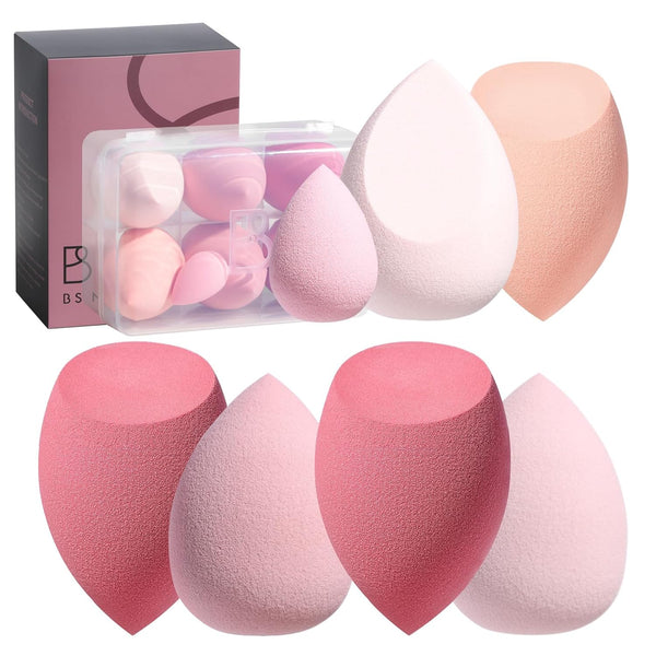 7-Piece Makeup Sponge Set with Case & Mini