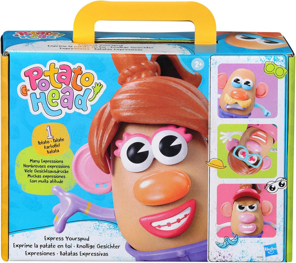 Potato Head Express Yourspud Playset with 1 Potato Body and 32 Accessories, Creative Toddler and Preschool Toys for Boys and Girls 2 Years and up ( Exclusive)