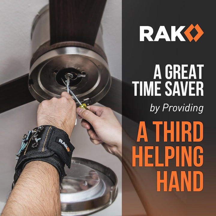 Magnetic Wristband for Screws & Tools