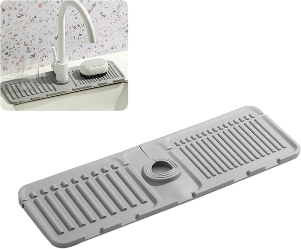 Premium Silicone Faucet Mat for Sink