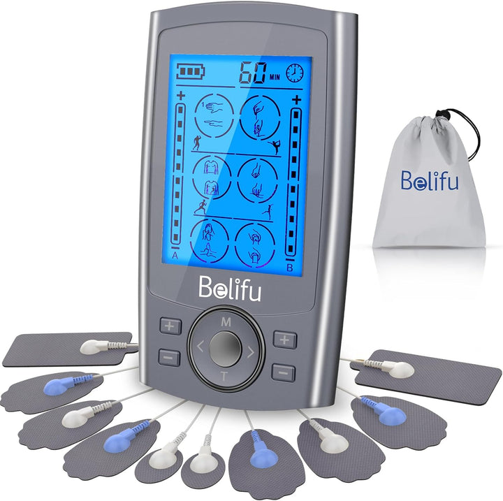 Dual Channel TENS EMS Muscle Stimulator