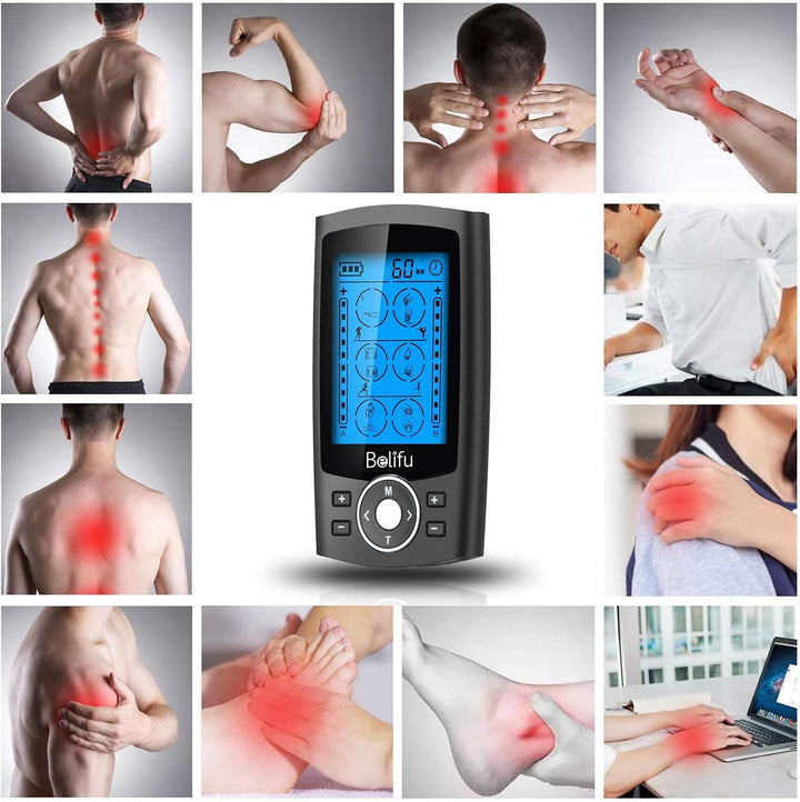 Dual Channel TENS EMS Muscle Stimulator