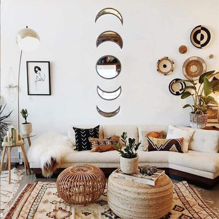 Scandi Boho Moon Phase Wall Decor