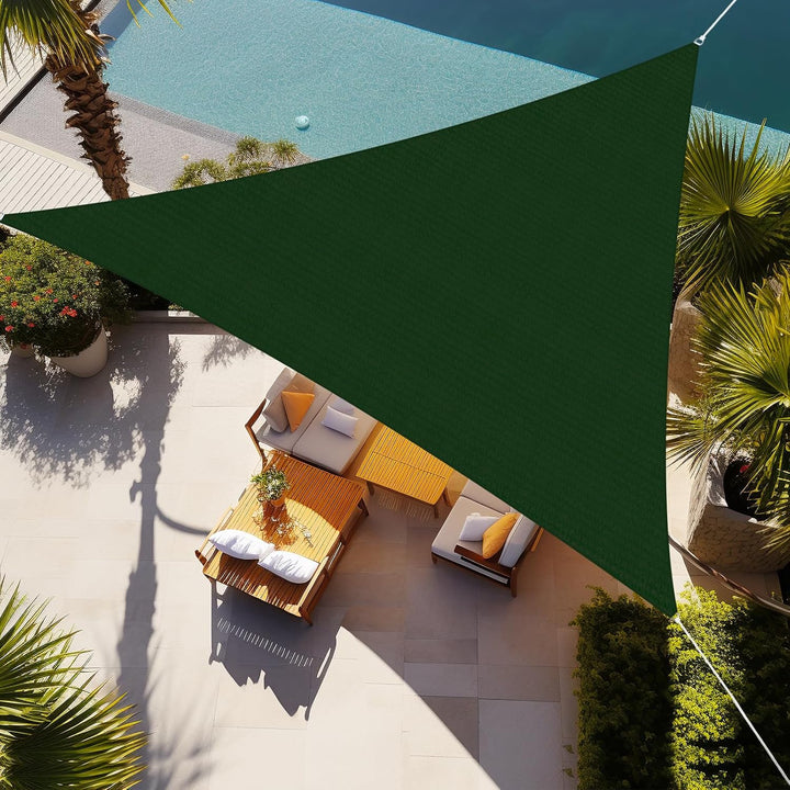 Rectangle Sun Shade 13x20ft - Grey