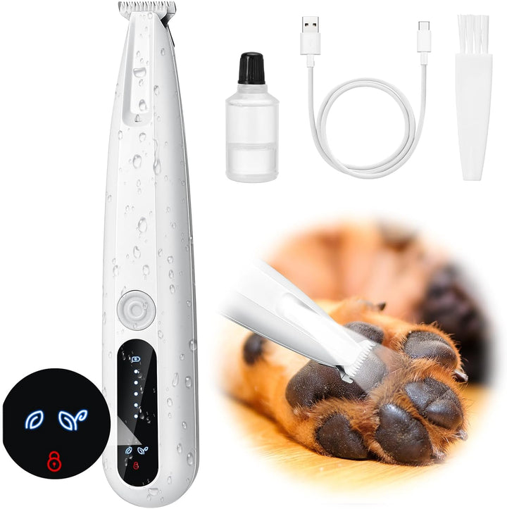 18mm Electric Dog Paw Trimmer with LED