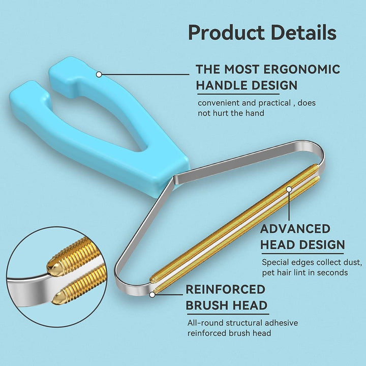 Pet Hair Remover & Lint Brush for Carpets