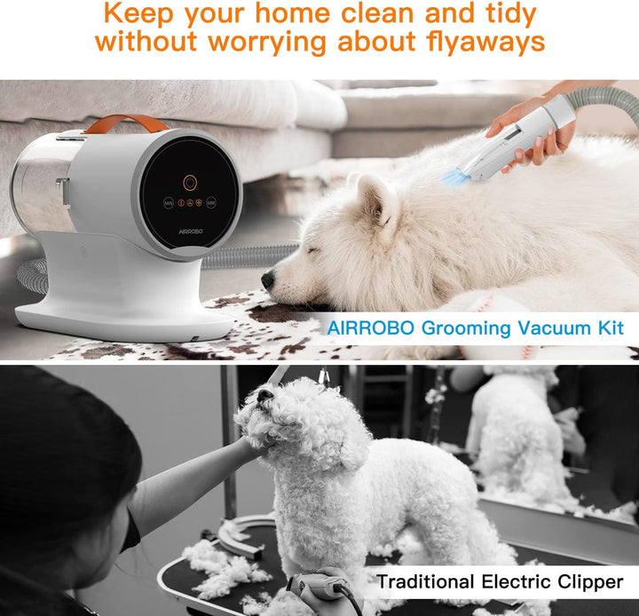 12000Pa Dog Grooming Vacuum Kit