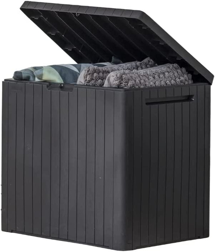 30 Gallon Resin Outdoor Storage Box"