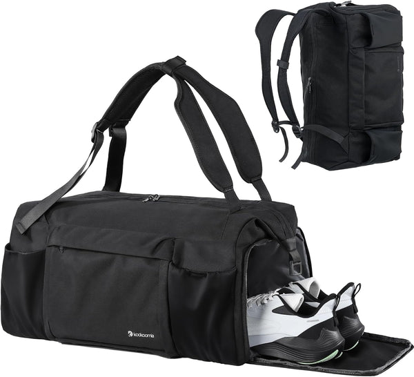 Men's Gym Bag with Shoe Compartment
