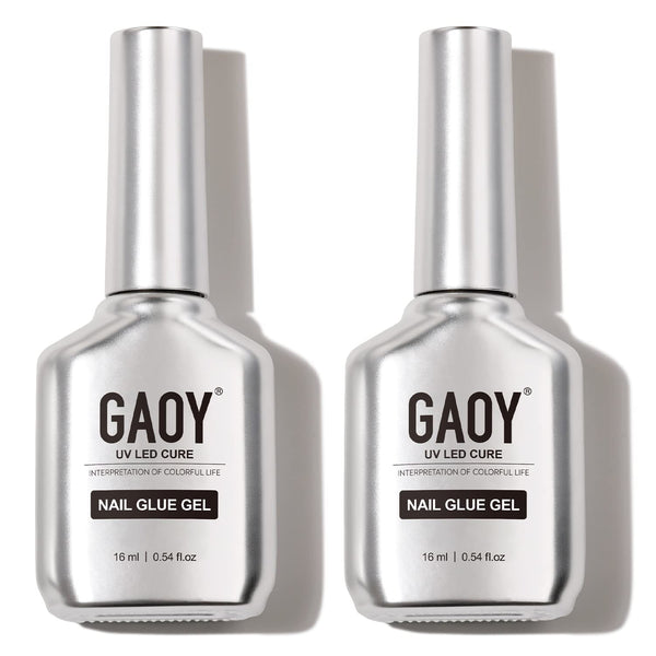 2Pcs 16ml Nail Glue & Base Coat Set