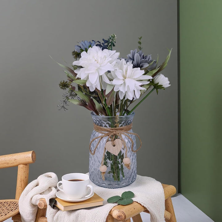 Rustic Fake Flower Vase Decor