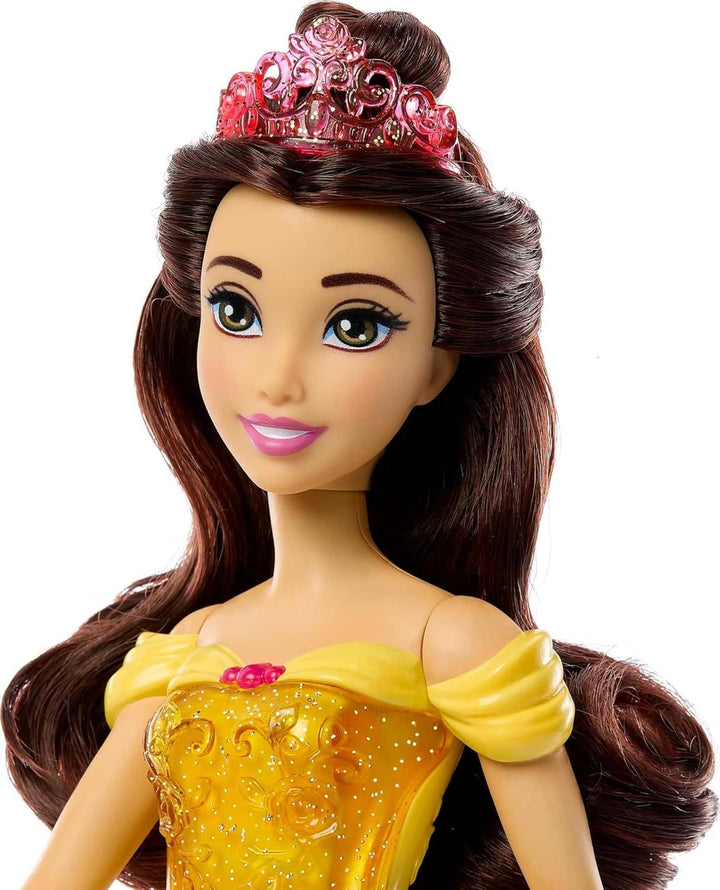 Princess Toys, Belle Fashion Doll, Sparkling Look with Tiara Accessory, Inspired by the Beauty & the Beast Movie