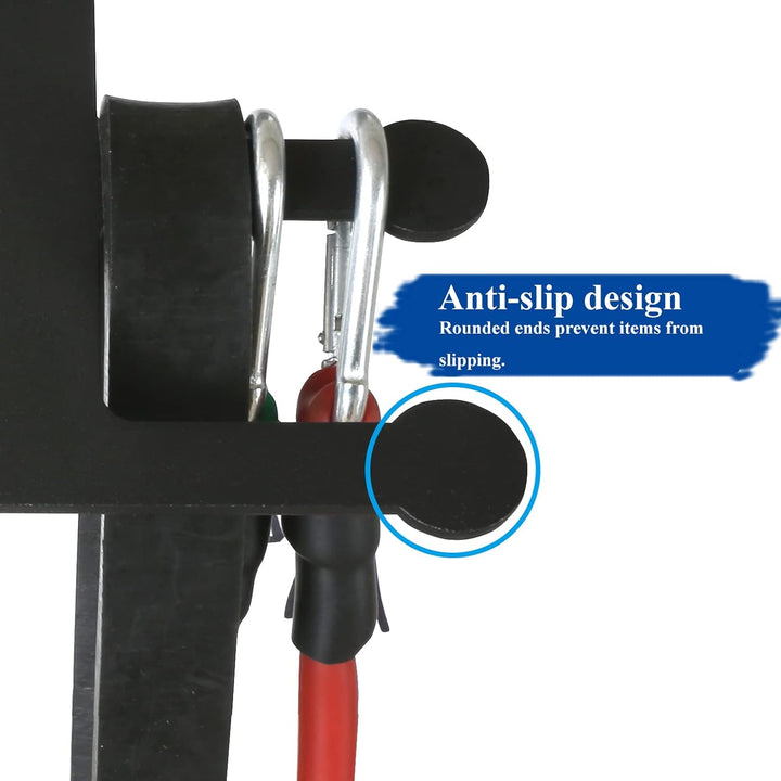 Resistance Band & Jump Rope Storage Rack