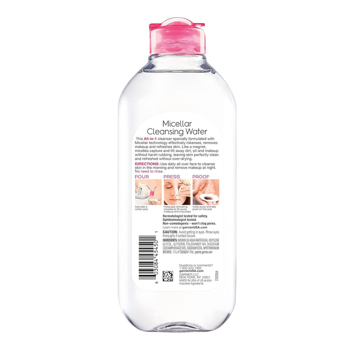 Vegan Micellar Water & Makeup Remover