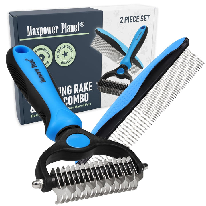 Double-Sided Deshedding Grooming Rake