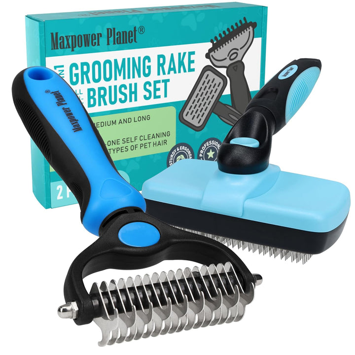 Double-Sided Deshedding Grooming Rake