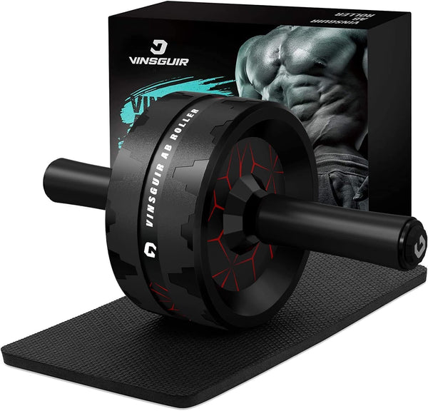 Ab Roller Wheel & Knee Pad for Home Gym