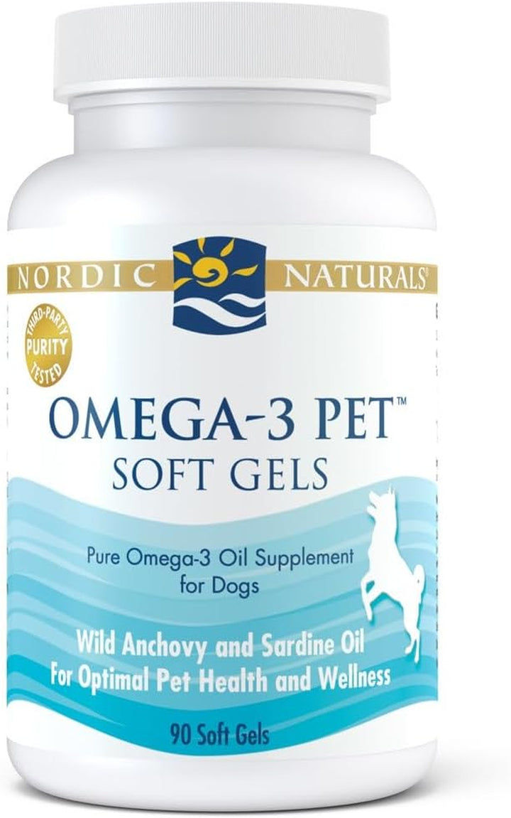 Omega-3 Pet Soft Gels for Dogs - 180 Ct