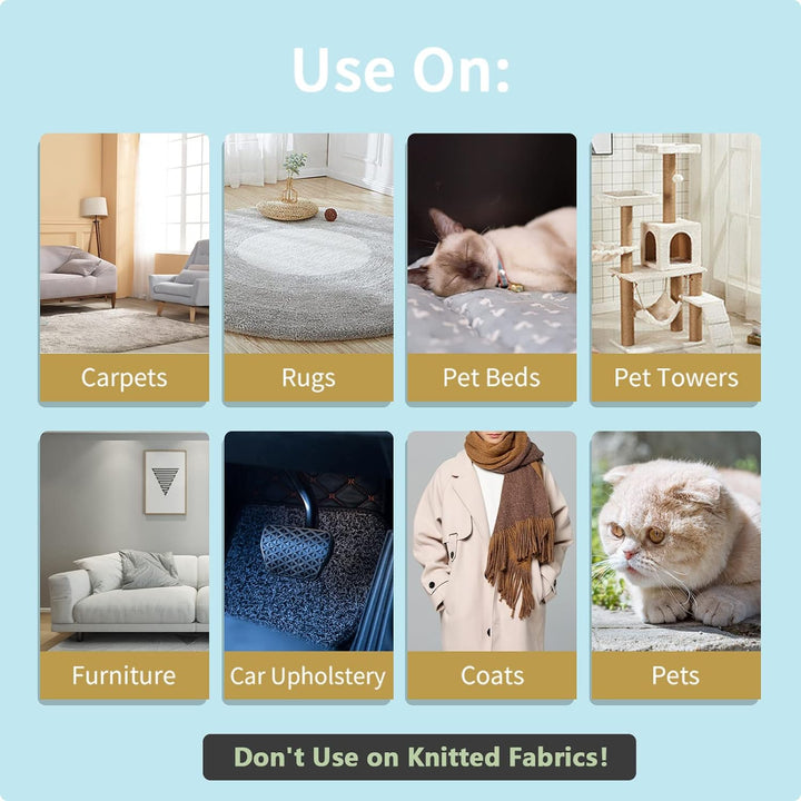 Pet Hair Remover & Lint Brush for Carpets