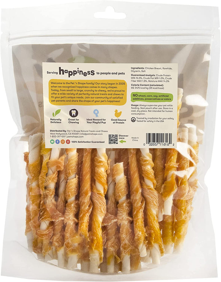 Chik 'N Hide Twists – Chicken Rawhide 16oz