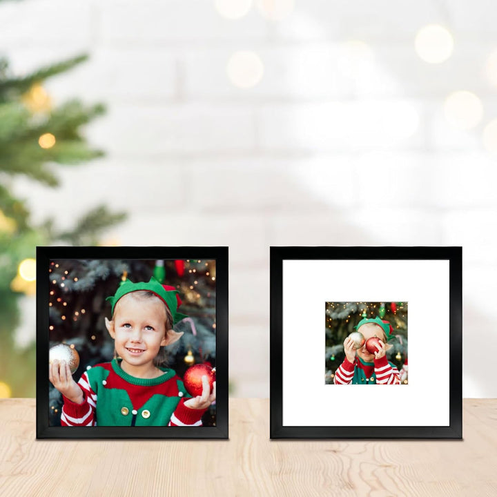 9-Pack 12x12 Picture Frames, Black