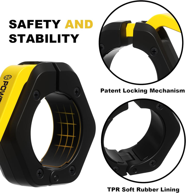 2-Inch Olympic Barbell Collars, Quick Release
