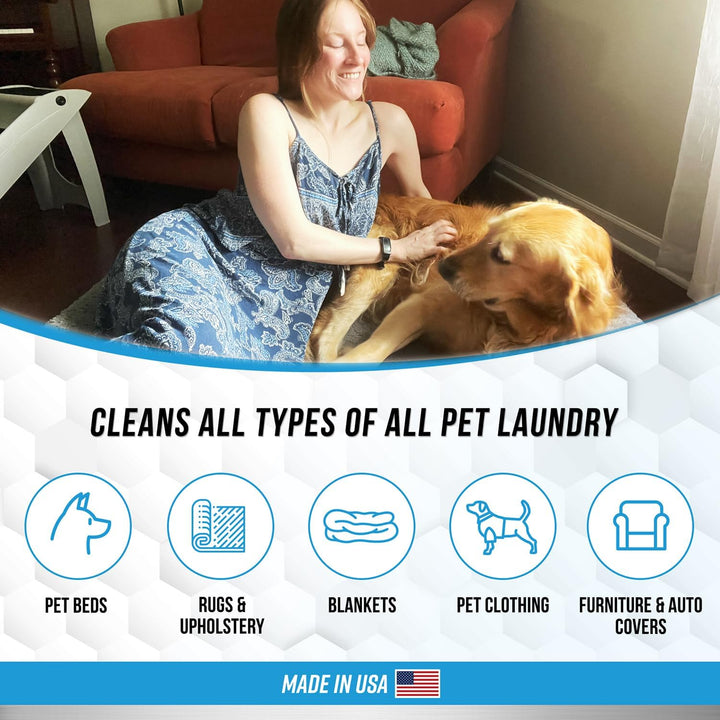 Pet Laundry Detergent & Odor Remover - 64 Loads