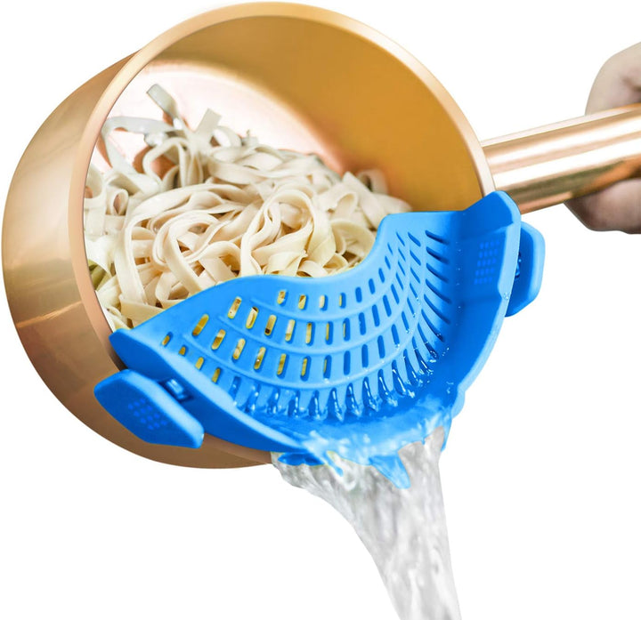 Silicone Clip-On Strainer for Pots & Pans