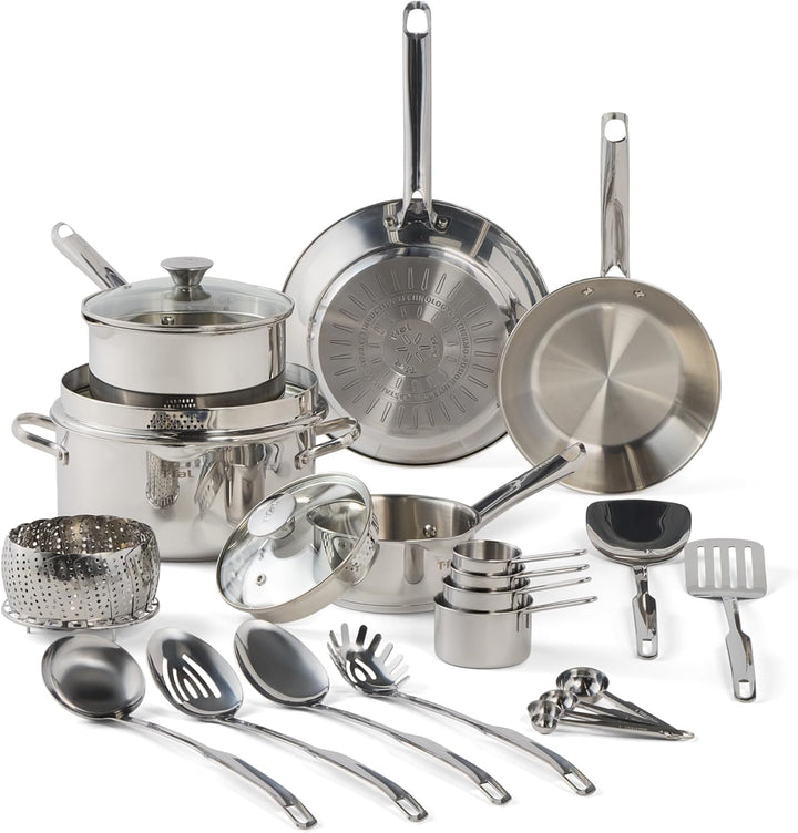 12pc Nonstick Cookware Set – Black