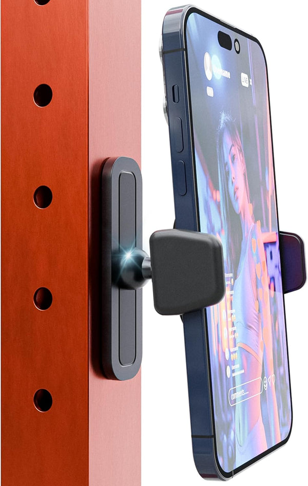 Magnetic Phone Holder for Gym Workouts