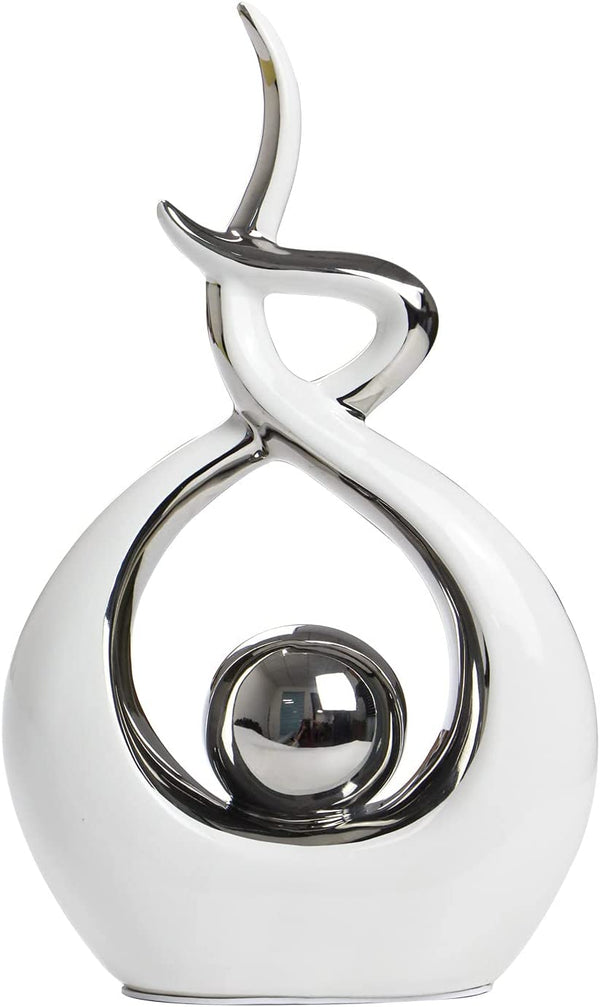 Modern Abstract Ceramic Statue Decor