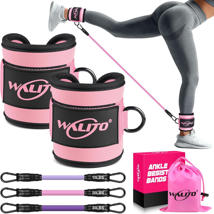 Ankle Resistance Bands with Cuffs