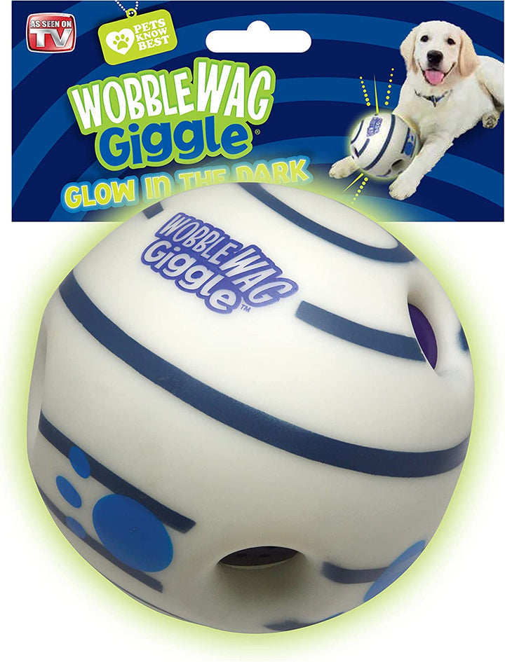 Ball, Interactive Dog Toy, Fun Giggle Sounds When Rolled or Shaken, Pets Know Best, as Seen on TV