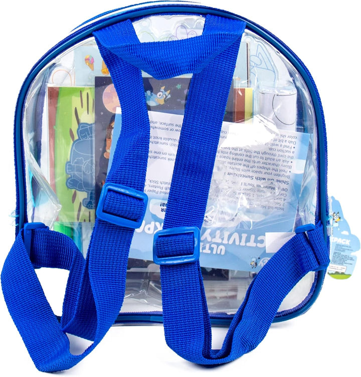 Ultimate Activity Backpack, 10+ Activities, Includes Backpack with 4 Sticker Suncatchers with 4 Suction Cups, 4 Surprise Scratch Arts, 2 Velv-Its Posters, 1 Coloring Roll, 4 Markers, Kid Gifts